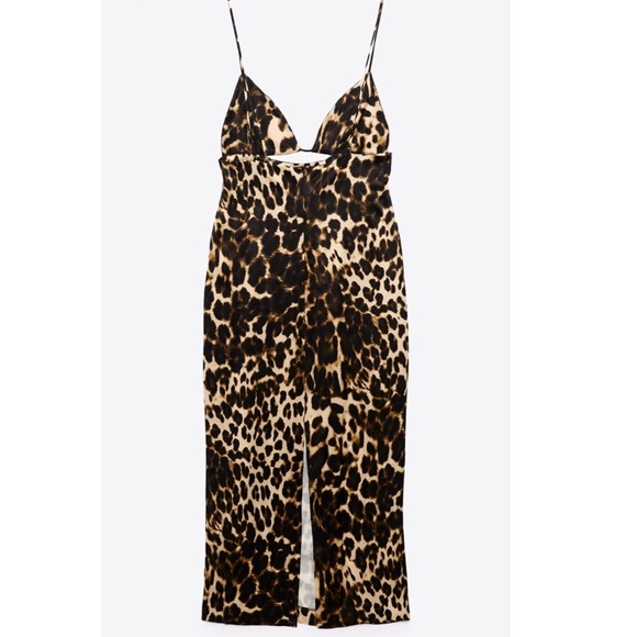 ZARA Leopard Dress - Picture 5 of 5
